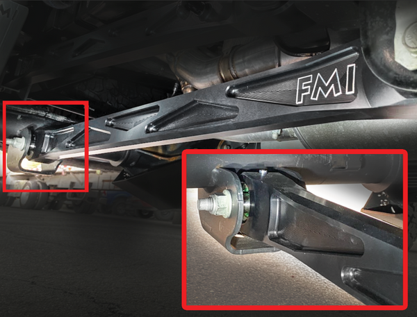 2024 Ranger Raptor - Rear Lower Billet Aluminum Suspension Arms with U ...
