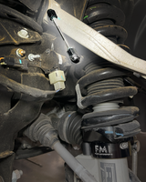 Foutz Motorsports Ride Height Connector Rod with 2 inch lift collar kit on 2027 Ram TRX 