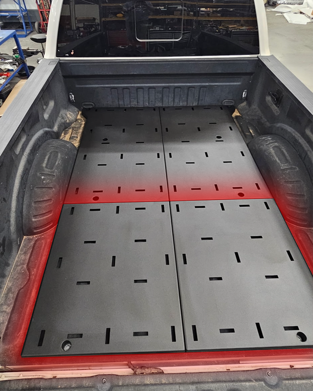  Simple Bed Organizer Kit  Rear Add-on Section for 2017 and up F-250 super duty 