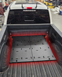 Foutz motorsports main section of  Simple Bed Organizer Kit for 2017 and up Super Duty
