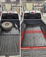 2017 and up Super Duty Simple Bed Organizer Kit with Rear Add-on Section