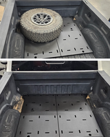 2017-2026 Super Duty front main section of rear deck plates installed on a F-250 Super Duty by Foutz Motorsports