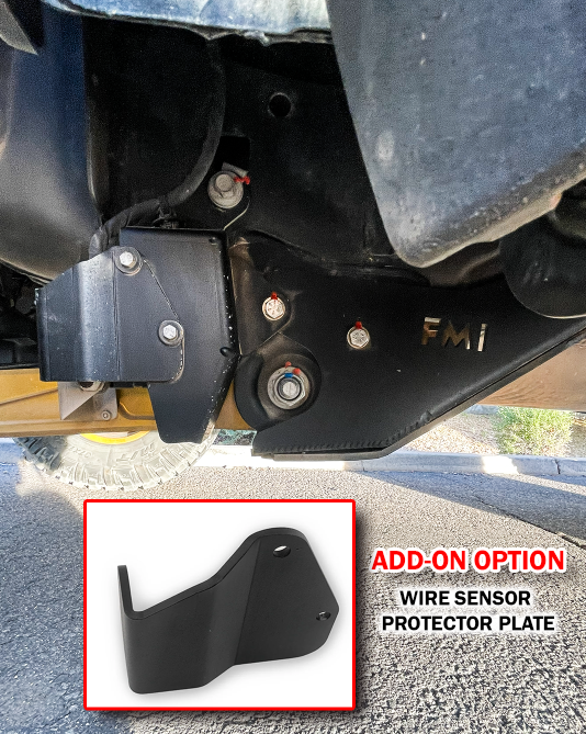 2024 + Ranger Raptor - Rear Suspension Travel Sensor Protection Guard (pair)