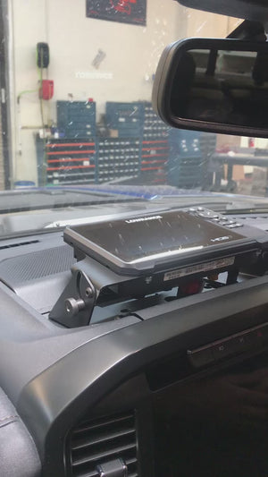 2021 - up F150 and Raptor Center Dash Fold Down GPS mount