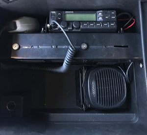 Raptor and SuperDuty 110W Kenwood Radio Center Console Mount