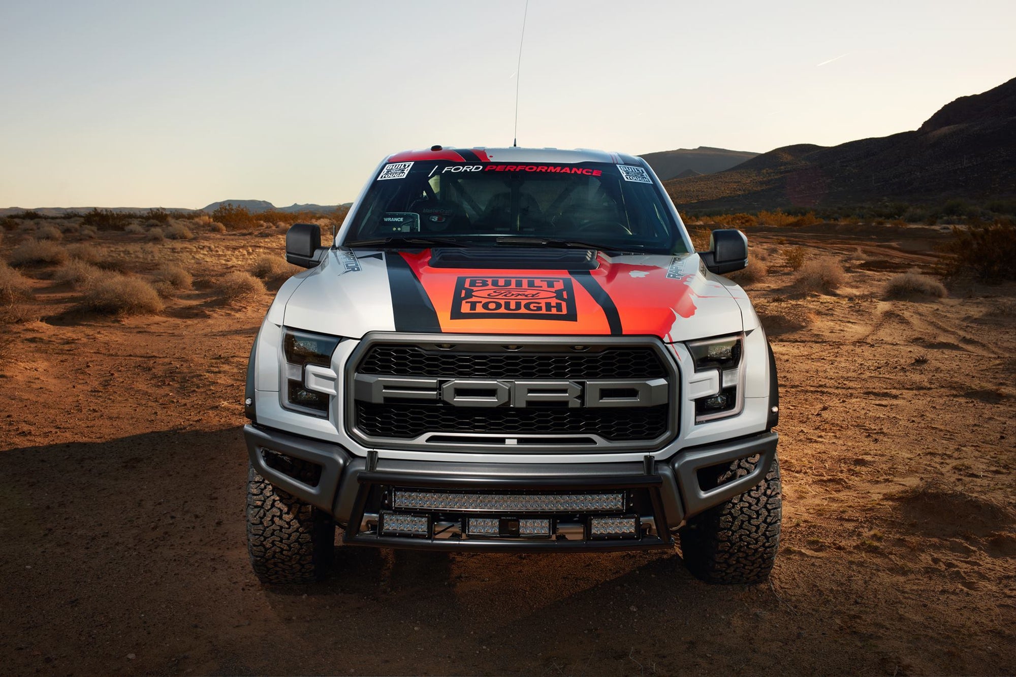 2017 - 2020 Ford Raptor Race truck front bumper light bar mount kit