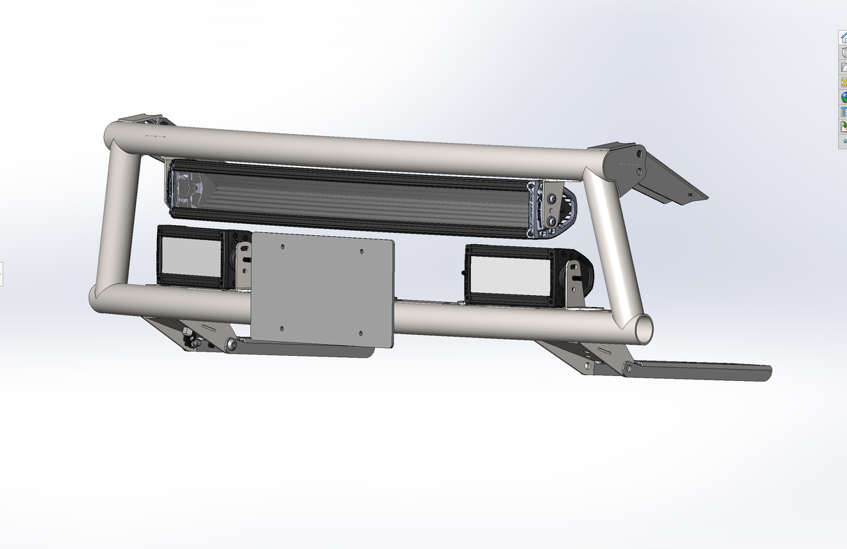 Front License Plate Mount Kit