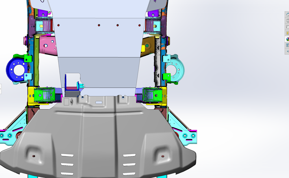 2019 - UP Ford Ranger Skid Plate