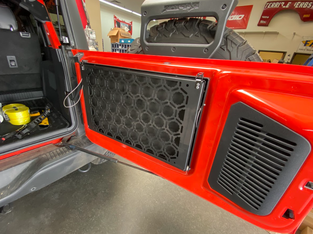 2021 & Up Ford Bronco Tailgate Fold Down Table Kit by Adapt-A-Panel