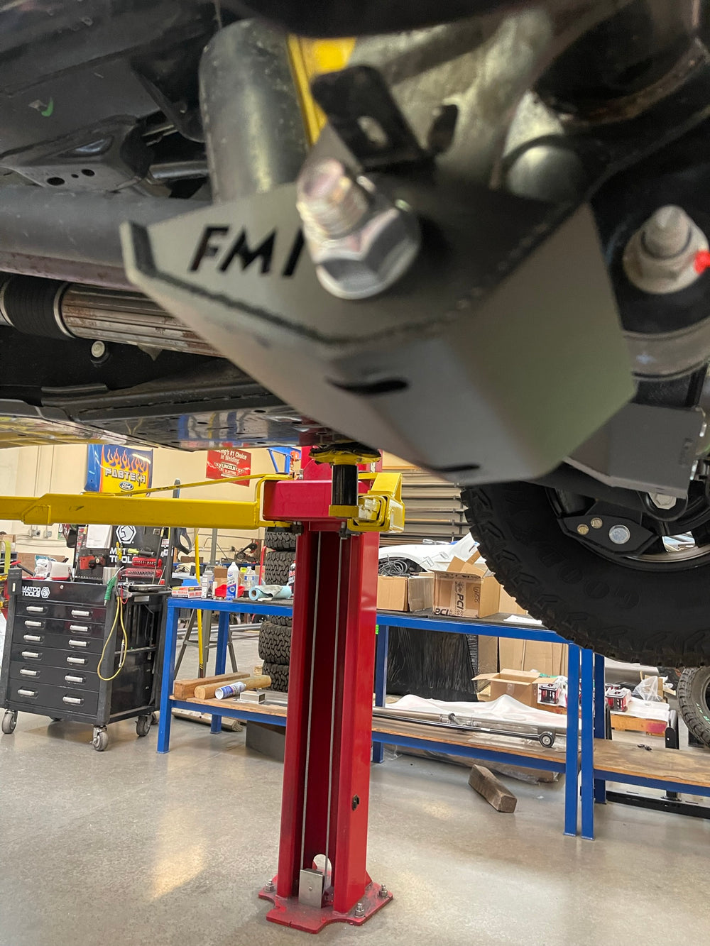 2021+ Bronco Rear shock skid kit for Squatch and Base Shock