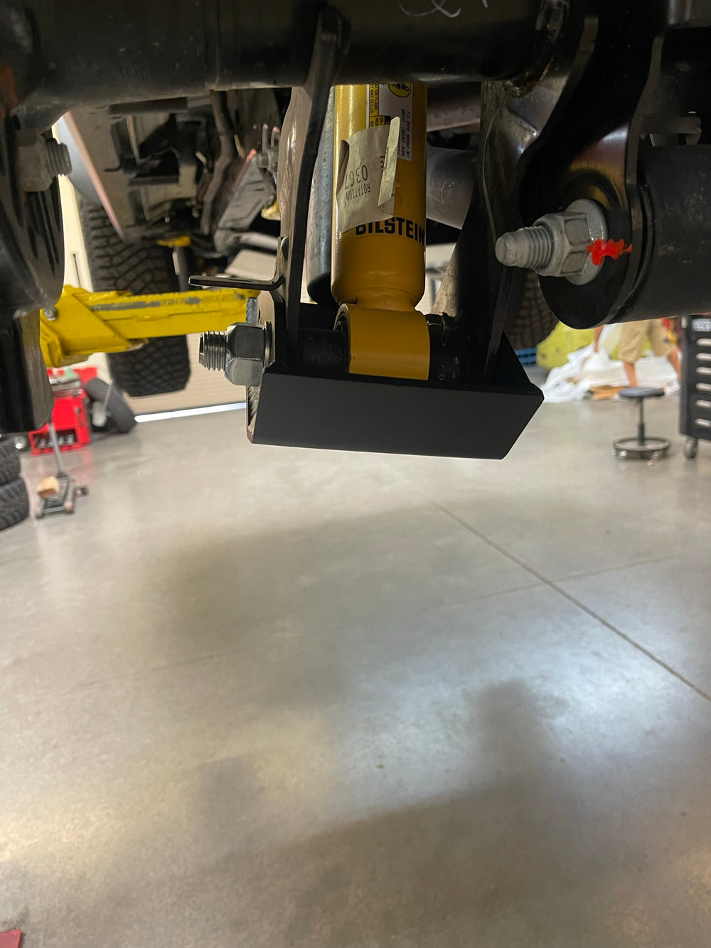 2021+ Bronco Rear shock skid kit for Squatch and Base Shock