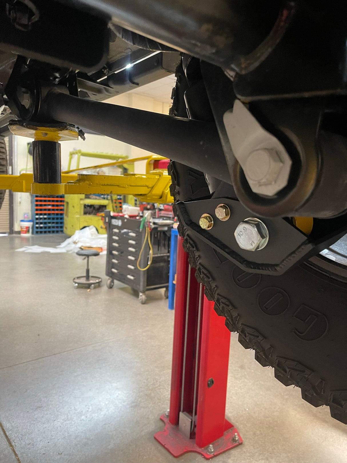 2021+ Bronco Rear shock skid kit for Squatch and Base Shock