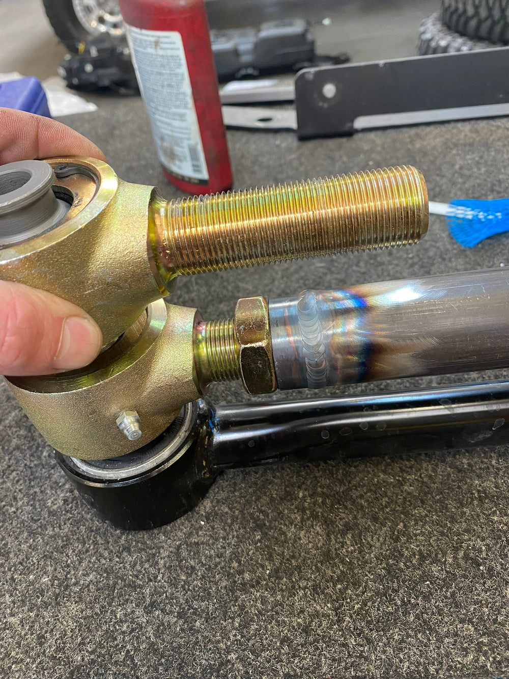 2022-UP Bronco Raptor Adjustable Panhard Bar Kit - Johnny Joint type