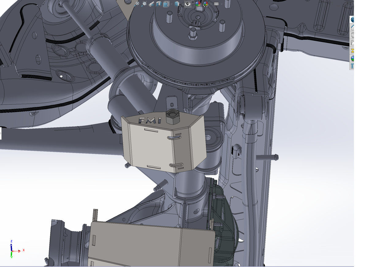 2021+ Bronco Rear shock skid kit for Squatch and Base Shock