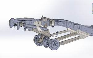 2021 - UP Raptor Long Travel Rear Suspension Kit for Gen 3 Raptors with 19 inches of travel