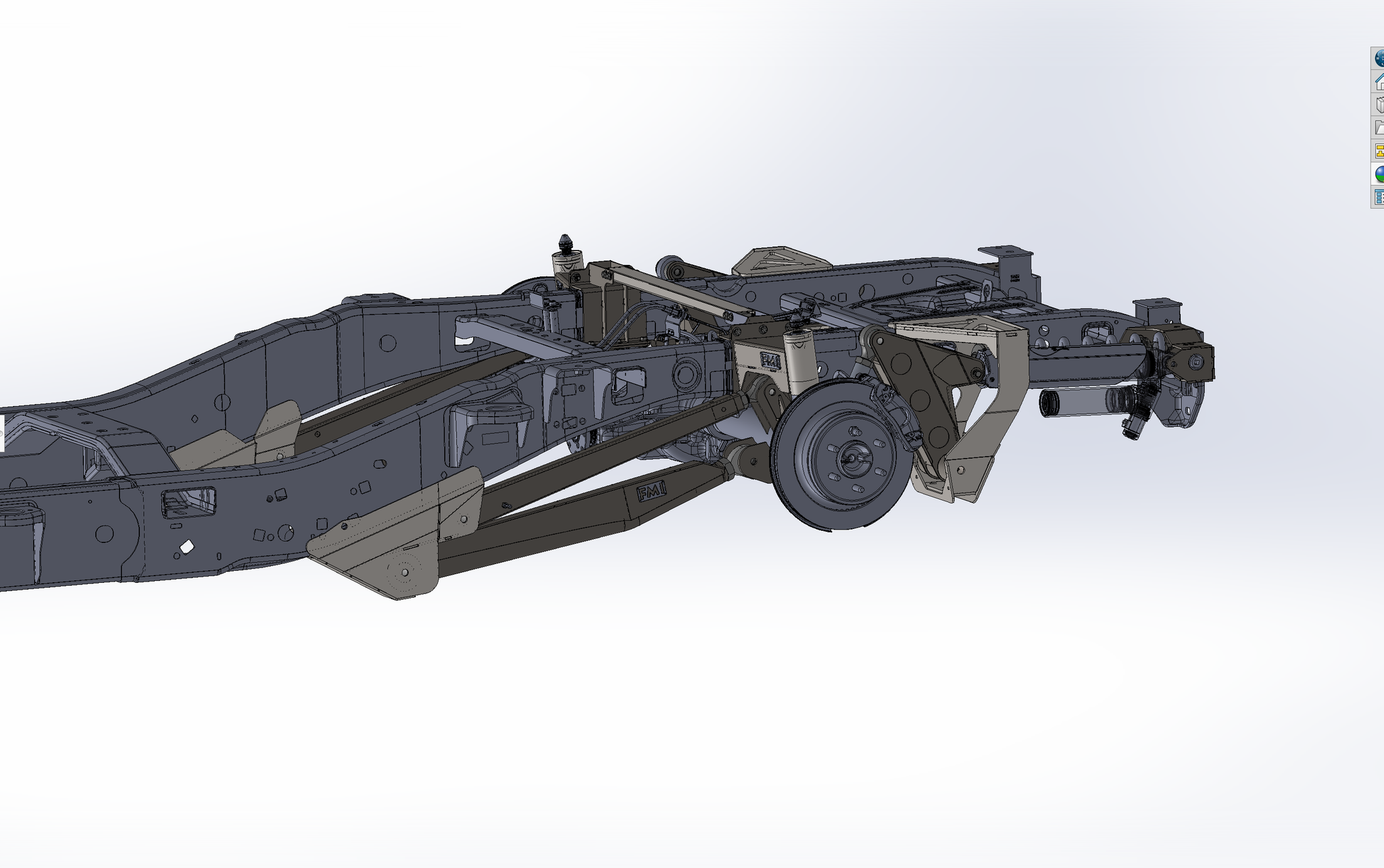 Ford Raptor Rear Chassis 2021 - UP Raptor Long Travel Rear Suspension Kit for Gen 3 Raptors wit ...