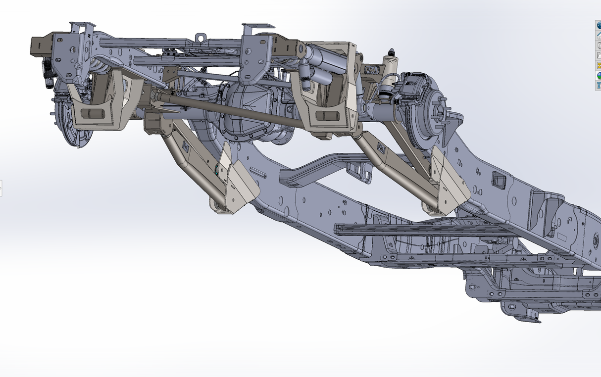 2015-up F150 Long Travel 5-Link Raptor Rear Suspension Conversion Kit for F150 and Gen 2 Raptors with 19 inches of travel