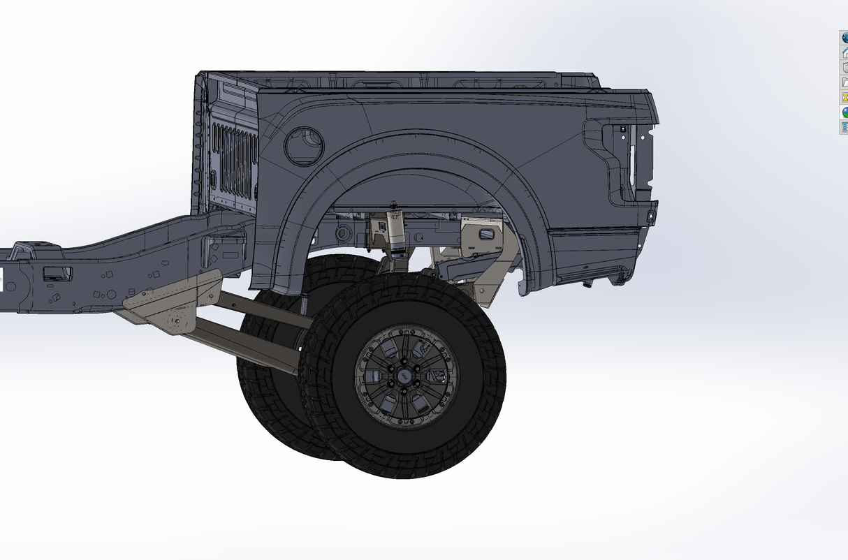 2015-up F150 Long Travel 5-Link Raptor Rear Suspension Conversion Kit for F150 and Gen 2 Raptors with 19 inches of travel