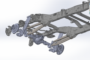 2021 - Up Raptor Adjustable Rear Suspension Kit for Gen 3 Raptors