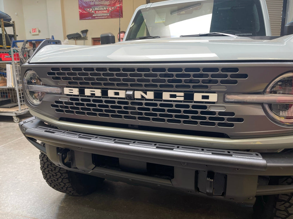 2022 and up Bronco Raptor, Front Light Mount Kit for Stock Bumper