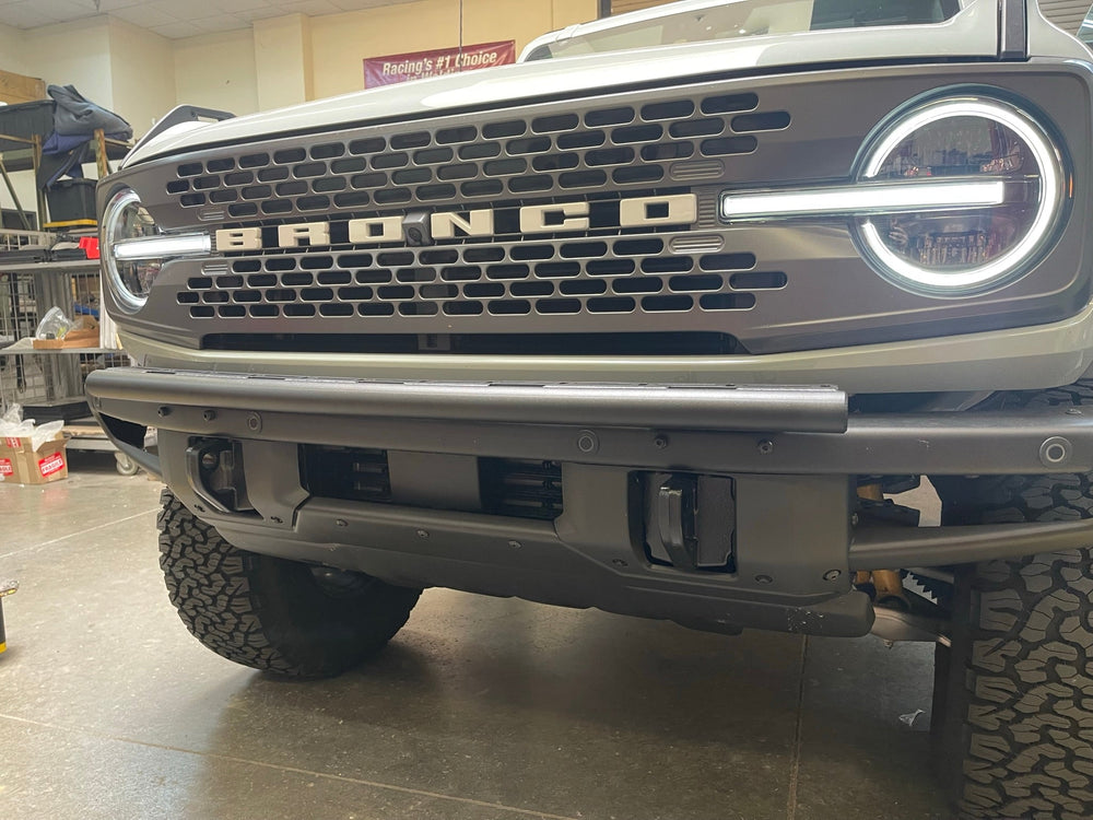 2022 and up Bronco Raptor, Front Light Mount Kit for Stock Bumper