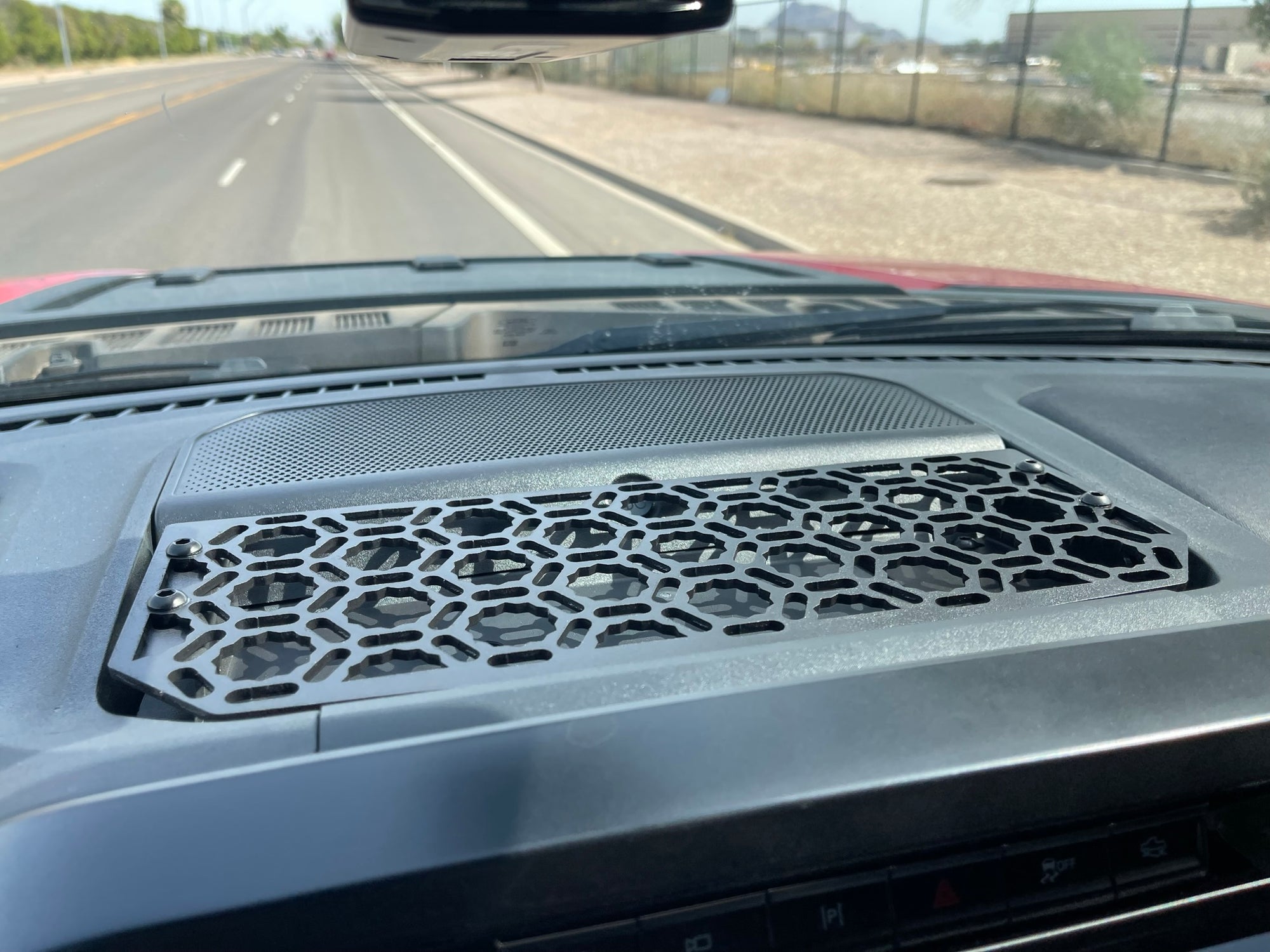 Gen 3 Raptor Dash center panel kit in Hammer Black - From Adapt-a-panel