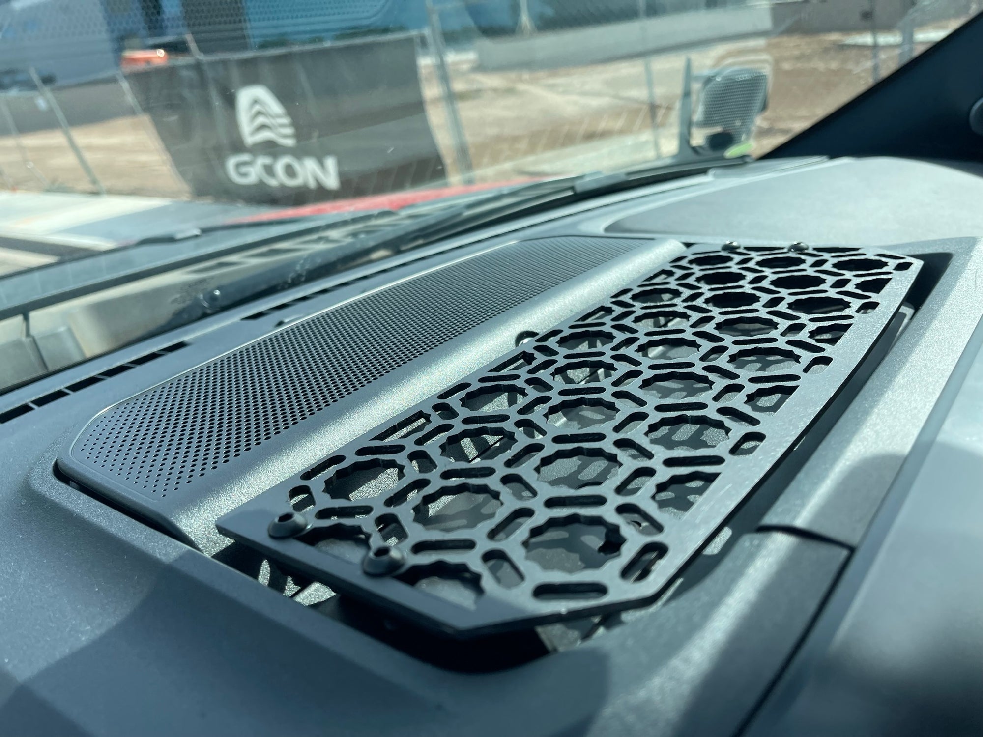 Gen 3 Raptor Dash center panel kit in Hammer Black - From Adapt-a-panel