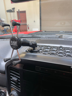 Gen 3 Raptor Dash center panel kit in Hammer Black - From Adapt-a-panel