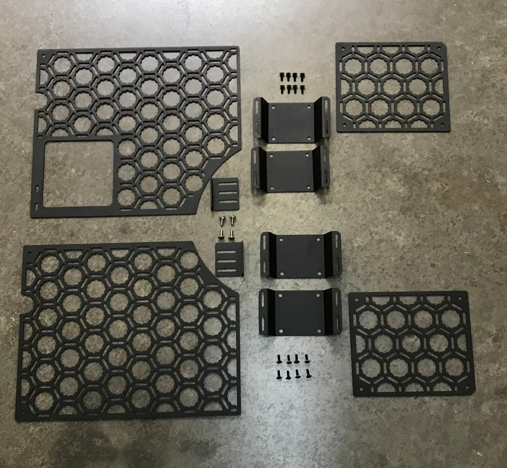 Bedside Organizer Panel kit - 2021 - 2023 Ford Raptor and F150