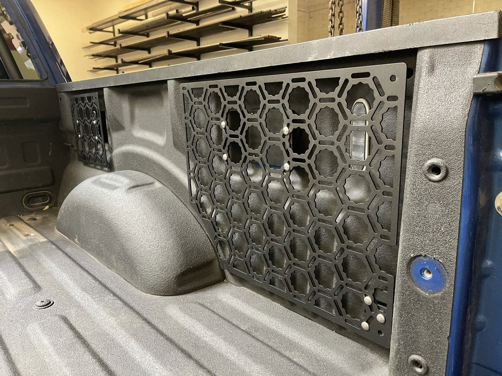 Bed Organizer Panel kit - 2015 up Ford F150 and 2017 up Raptor
