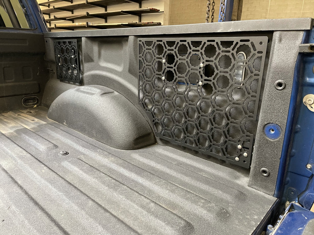 Bed Organizer Panel kit - 2015 up Ford F150 and 2017 up Raptor