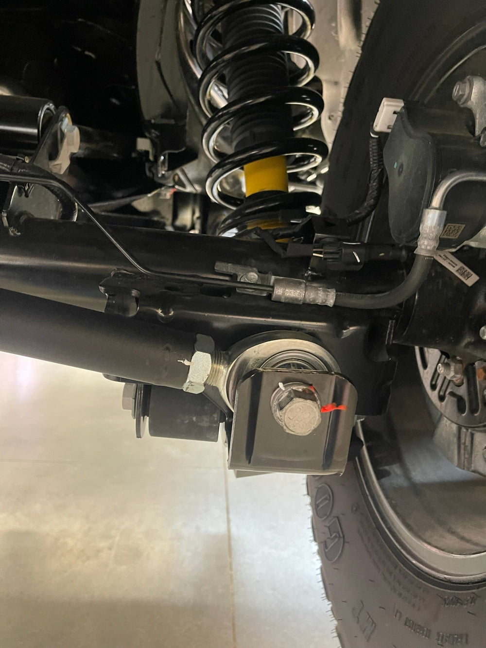 2022-UP Bronco Raptor Adjustable Panhard Bar Kit - Heim Joint type