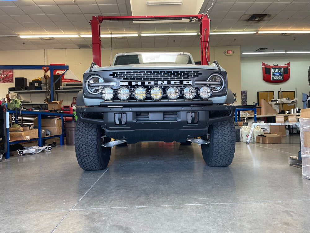 2022 and up Bronco Raptor, Front Light Mount Kit for Stock Bumper