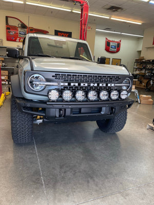 2022 Bronco Raptor Front Light Mount Kit  - Use Any Light