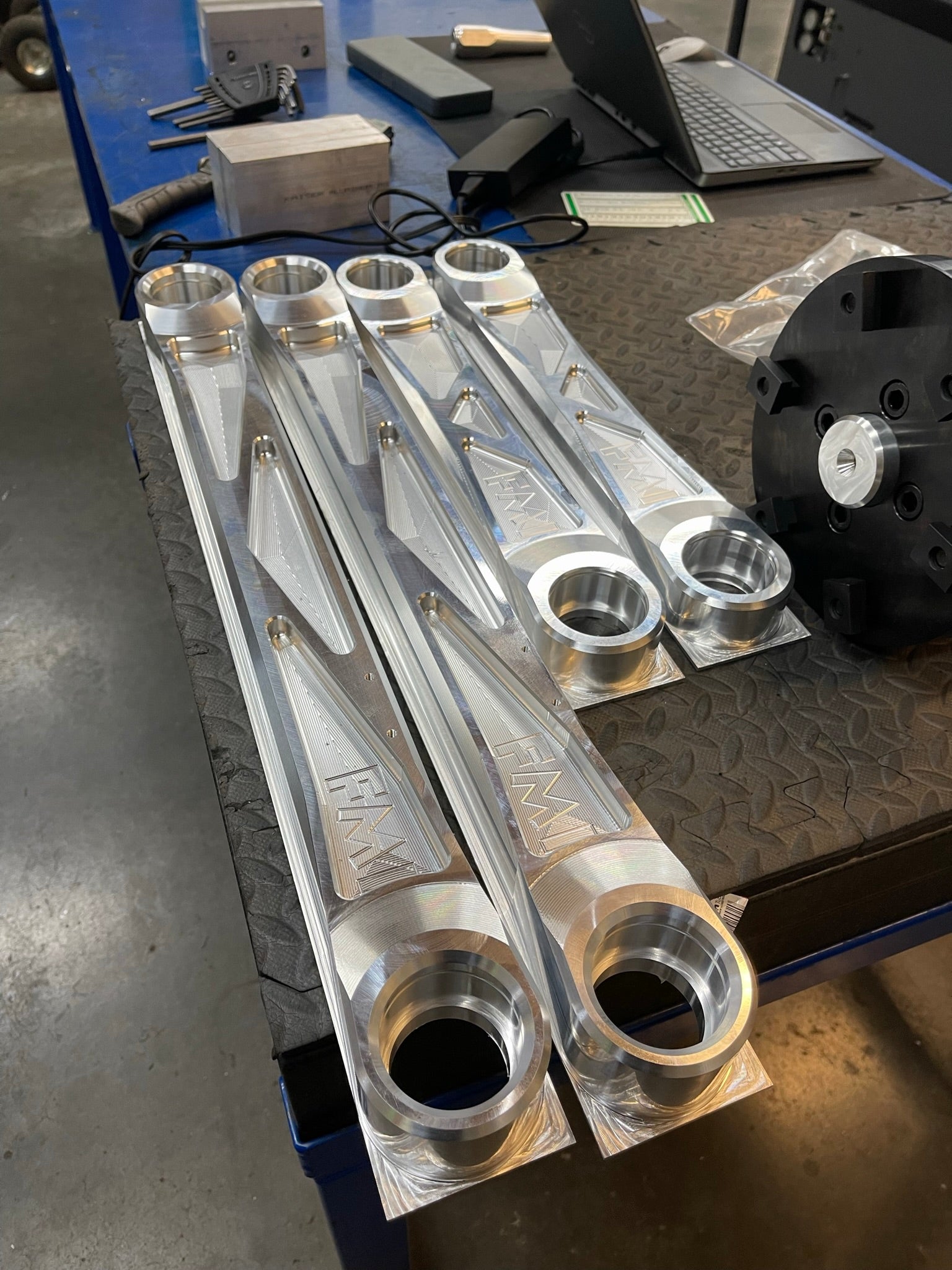Bronco Raptor Rear Suspension Kit - Billet Aluminum Rear Arms - Foutz ...