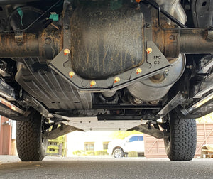 2017- 2024 Raptor Rear Differential Skid Plate Kit - Foutz Motorsports LLC