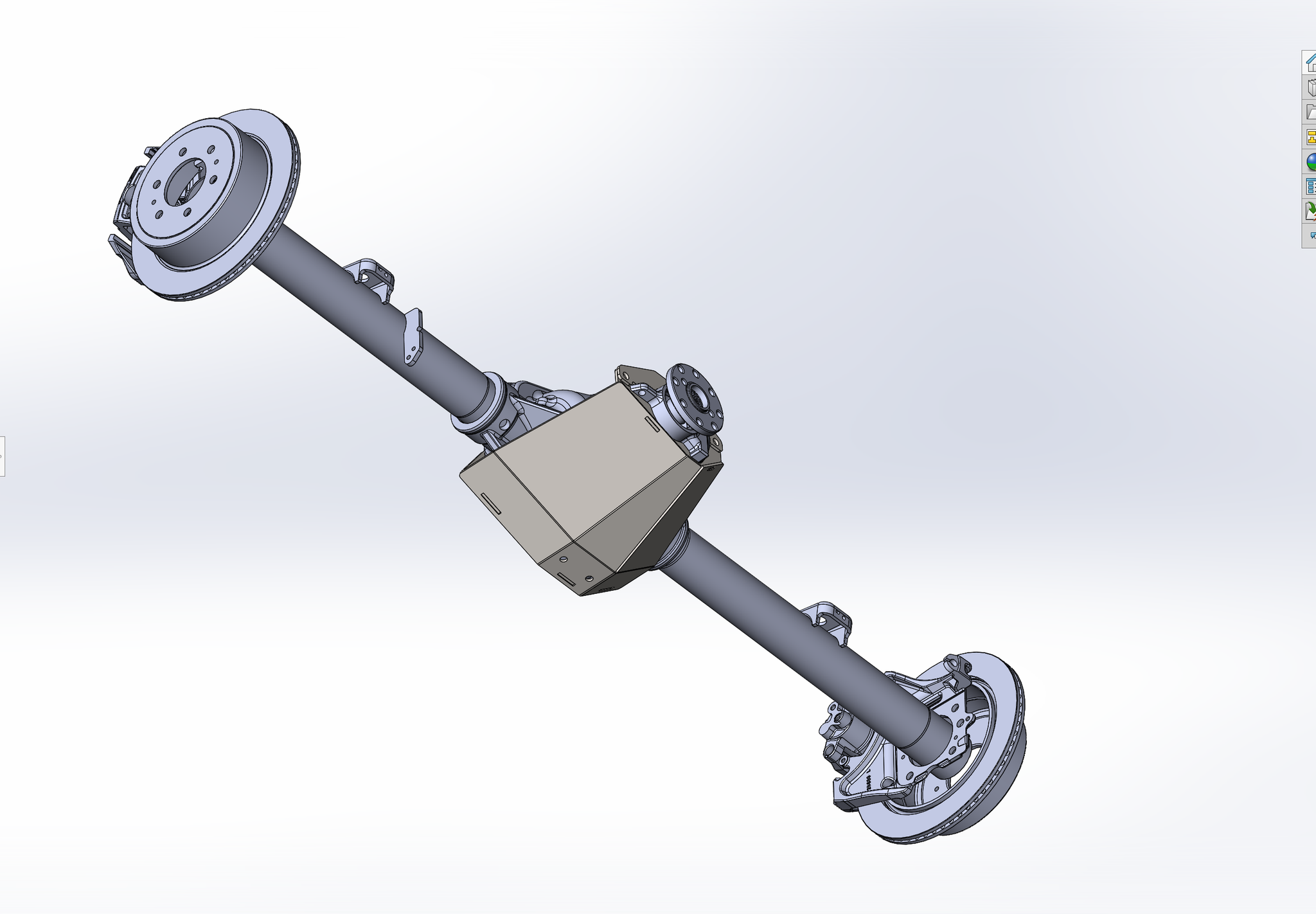 2010-2014 Raptor Rear Differential Skid Plate Kit - Foutz Motorsports LLC