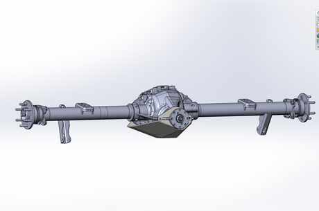 Rear End Skid Plate