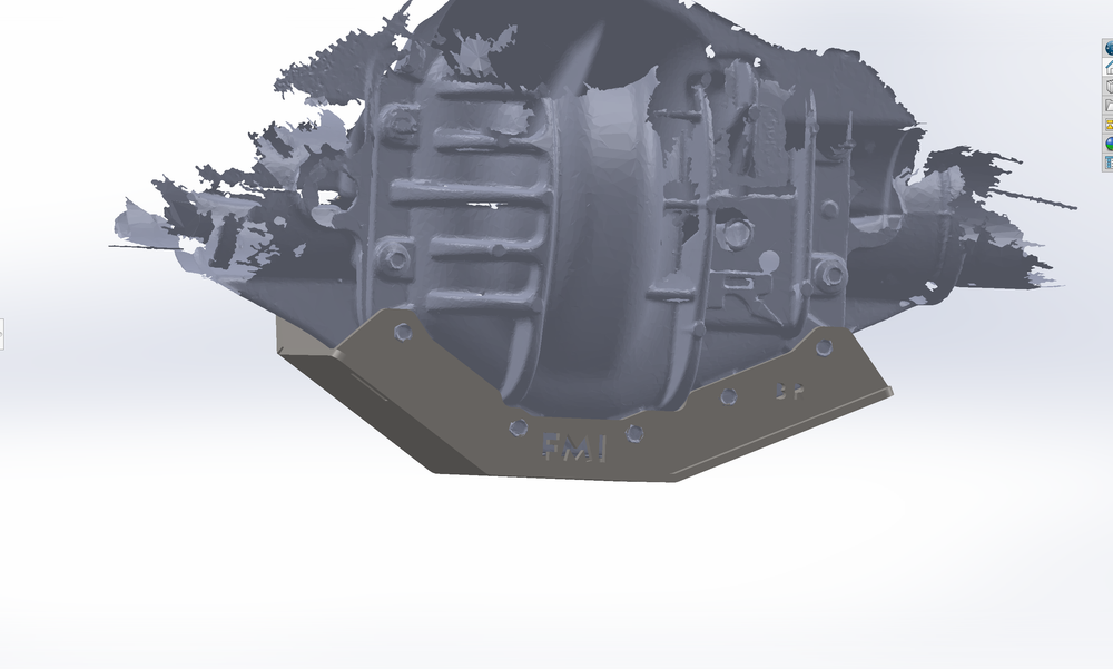 2022-UP Ford Bronco Raptor Rear Differential Skid Plate