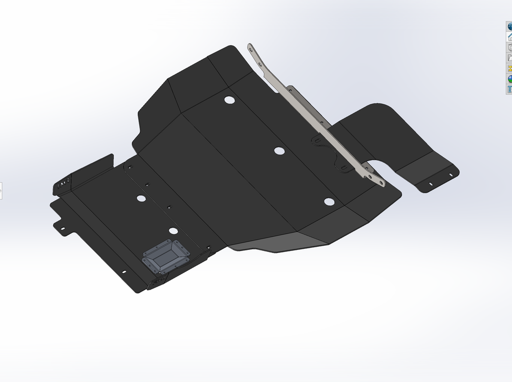 2022-UP Ford Bronco Raptor Skid Plate