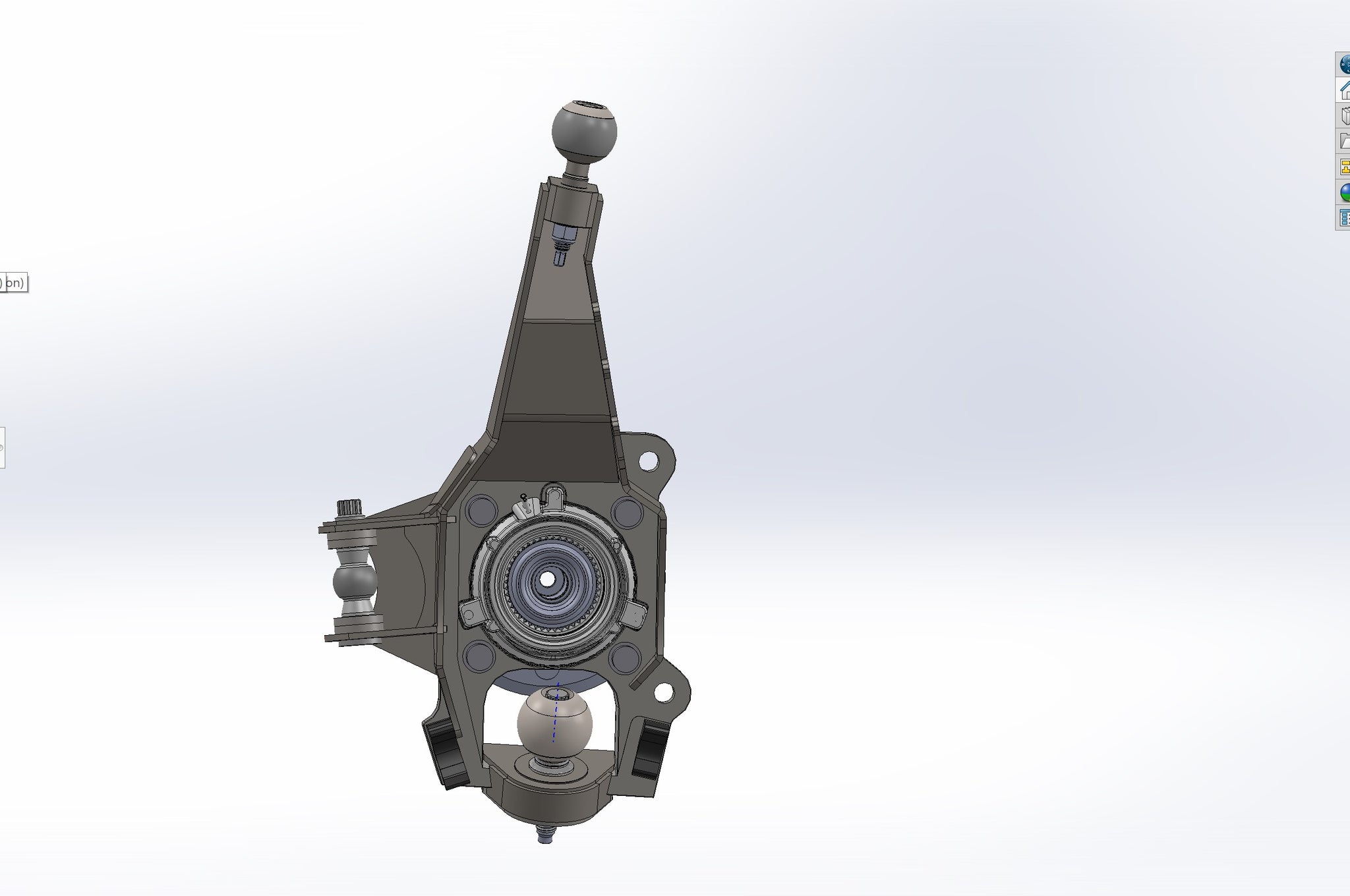 Gen 2 Raptor Fabricated Front Spindle kit - Foutz Motorsports LLC