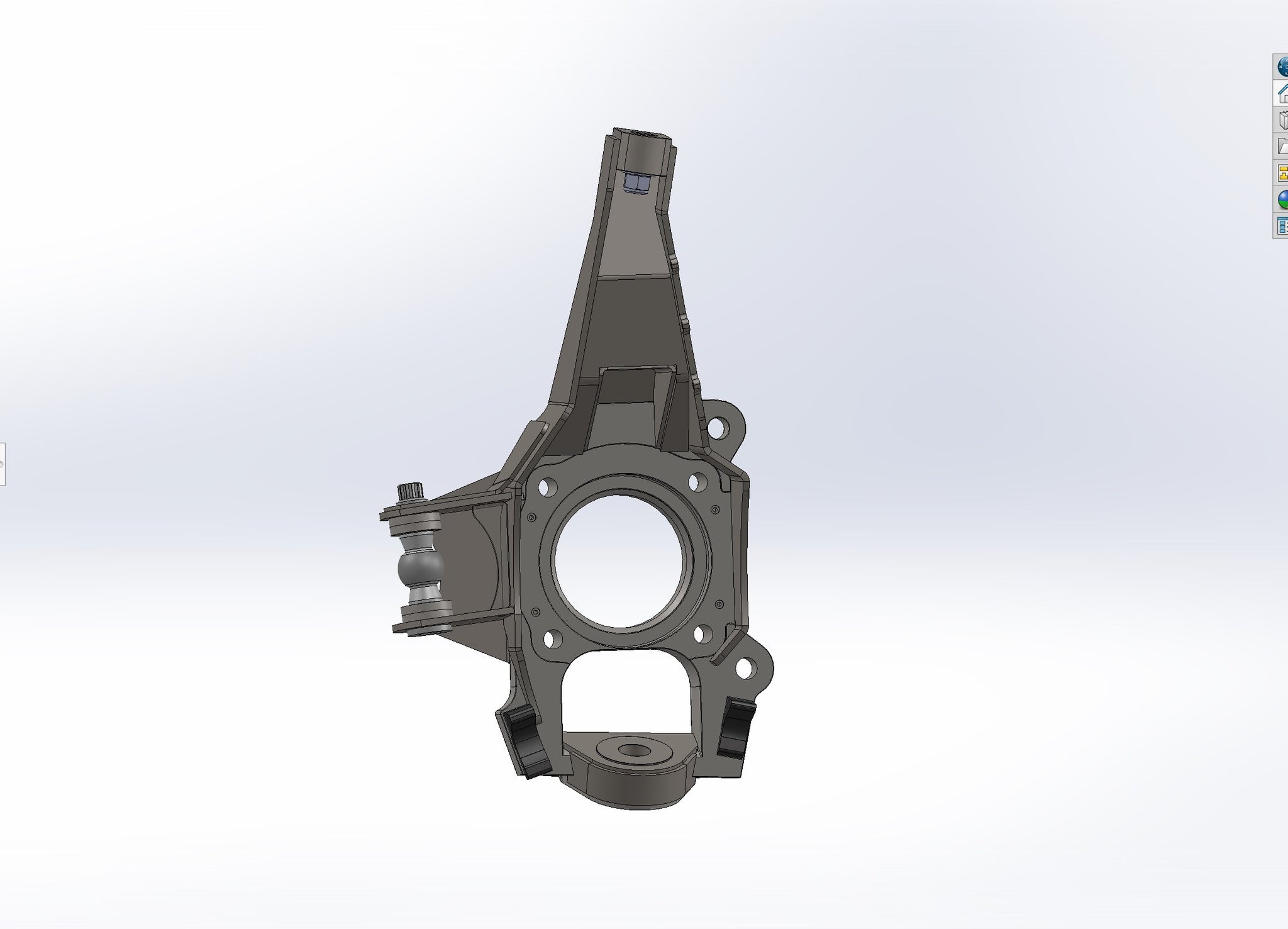 Gen 3 Raptor Fabricated Front Spindle kit 2021 2024 F150 Raptor