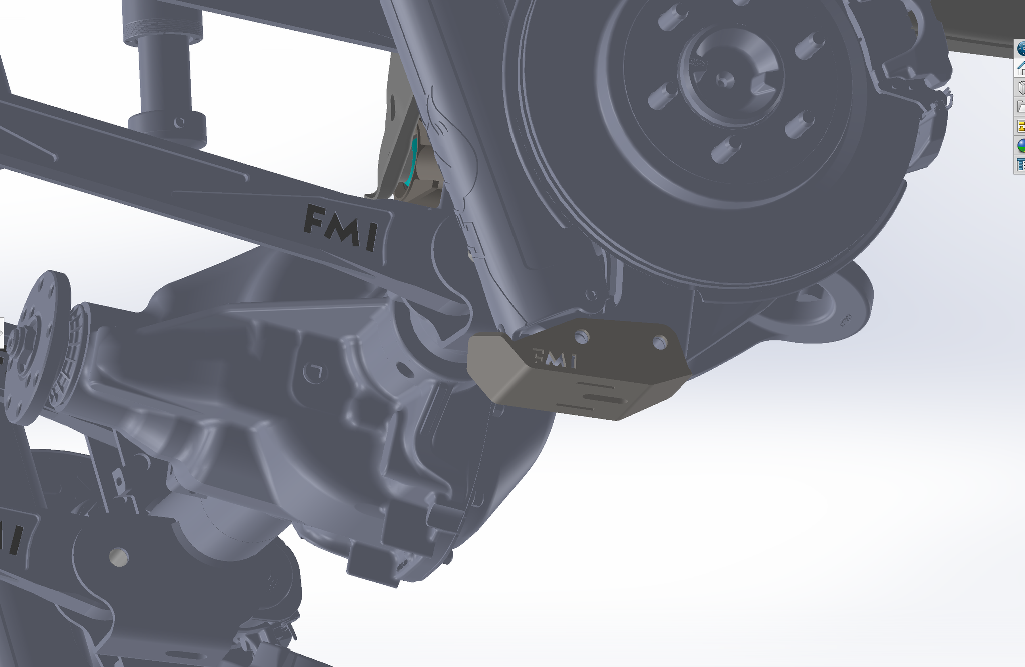 Raptor Gen 3 / Raptor R Rear lower shock skid kit - by Foutz Motorspor ...