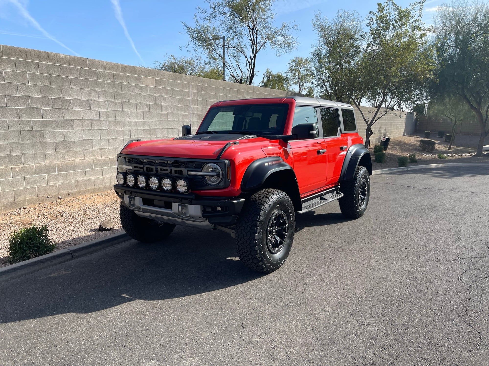 2022 Bronco Raptor Front Light Mount Kit  - Use Any Light