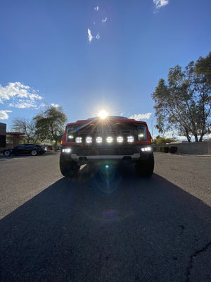 Gen 3 Raptor Front Light Mount Kit  for stock front bumper - Use Any Light