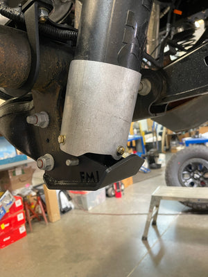 Raptor Gen 3 / Raptor R Rear lower shock skid kit - by Foutz Motorsports - 2021 - 2024 F150 Raptor