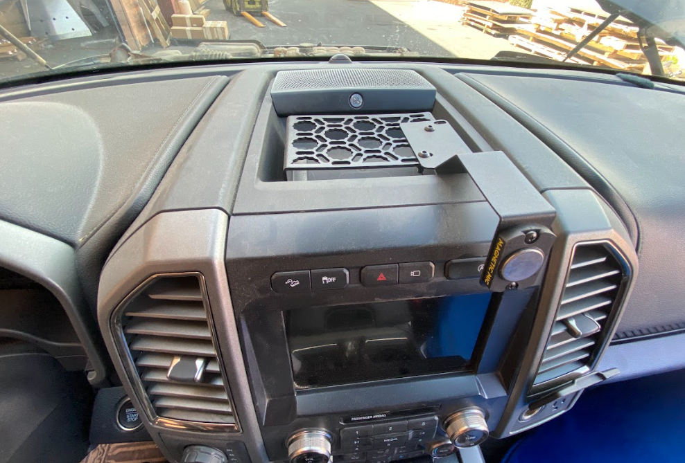 (2017 -2020) Gen 2 Raptor & (2015-2020) F150 - Center Dash Panel Mount Kit by Adapt-A-Panel
