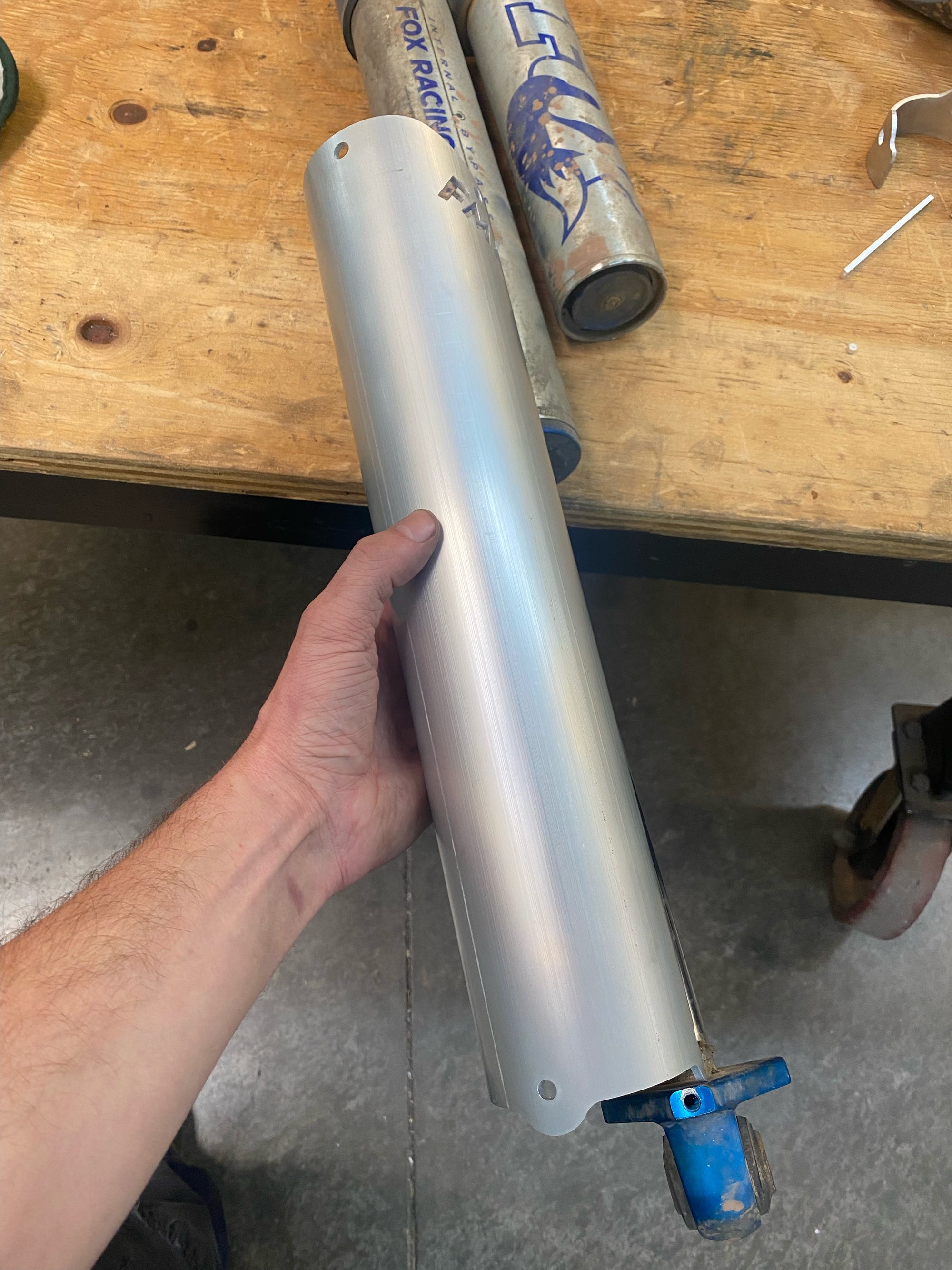 Gen 1 Full length Aluminum Shock Guard REPLACEMENT - SINGLE