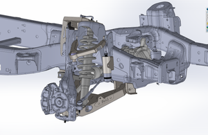 2017-2020 Raptor Mid Travel Front Suspension Kit - Gen 2