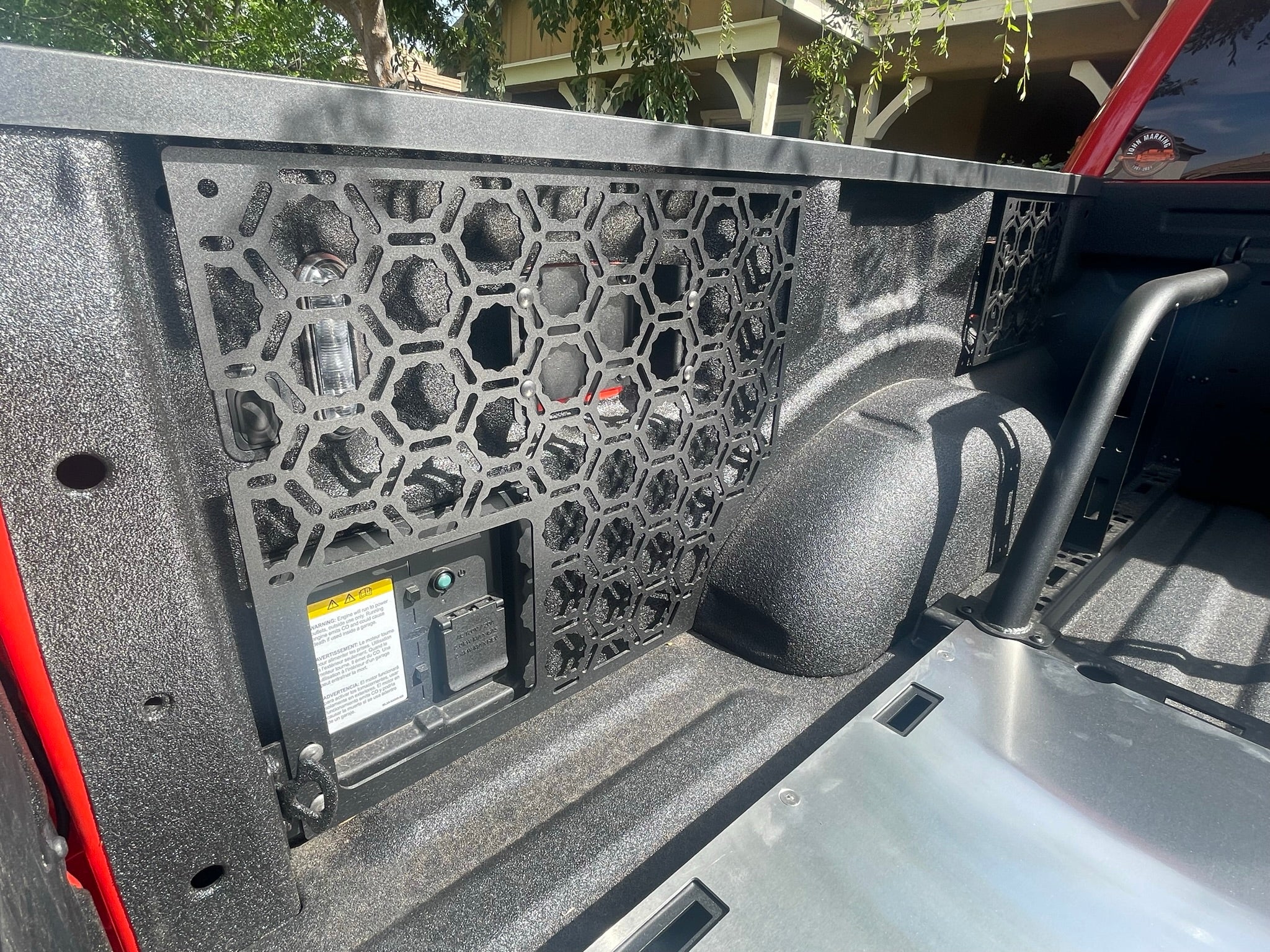 Ford Raptor R Bedside Bedside Organizer Panel kit - 2021 up Ford Raptor and F150 - Foutz ...